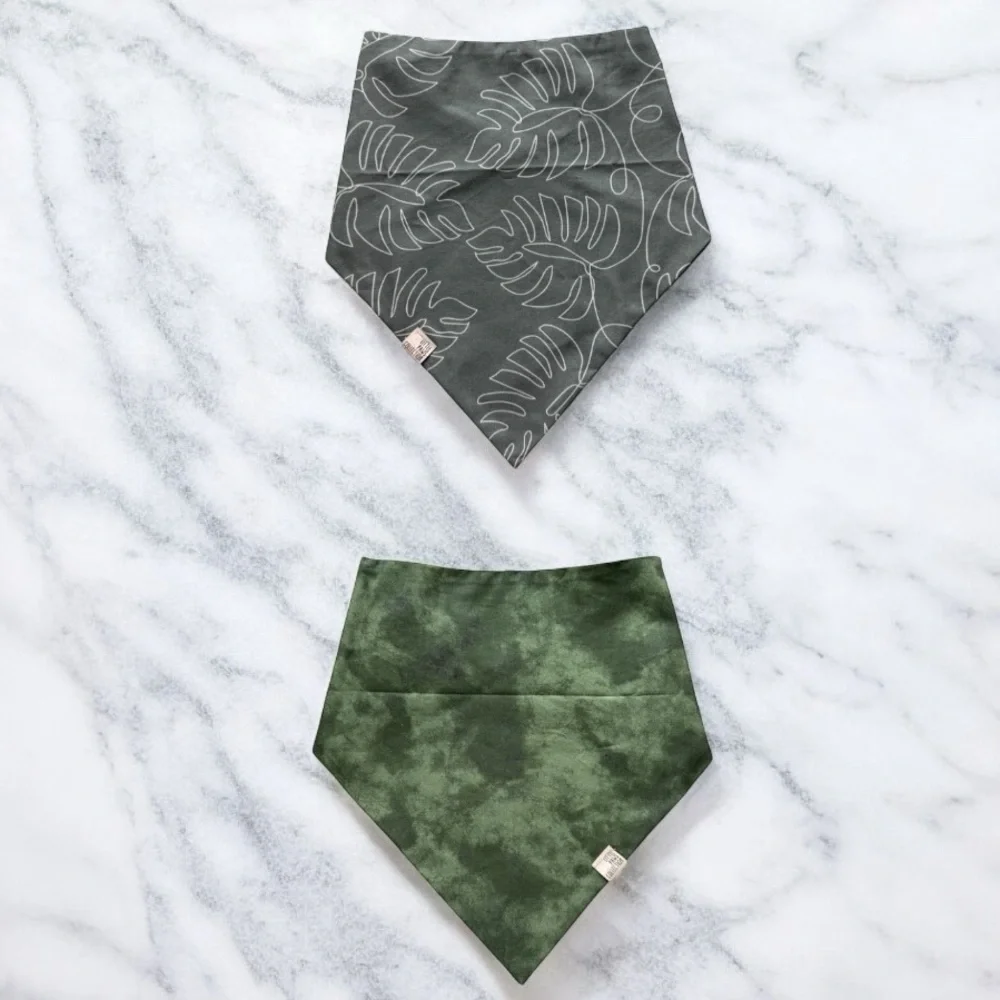 DOG Bandana - Hawaii (Reversible) - Size L Large